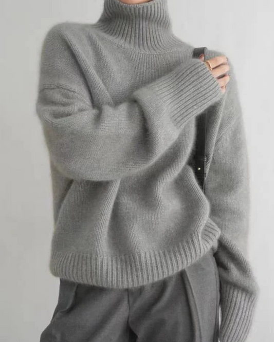Soft Knit Roll Neck Jumper for Women