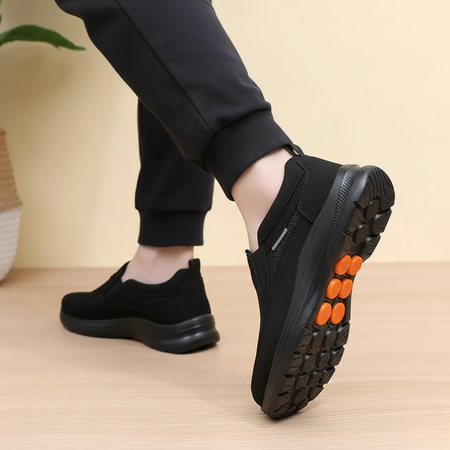 Men's Orthopaedic Casual Trainers With Cushioned Footbed