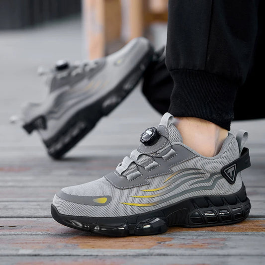 Twist Lock Steel Toe Safety Sneakers