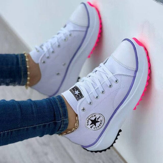 Women's Lace-Up Orthopaedic Everyday Trainers