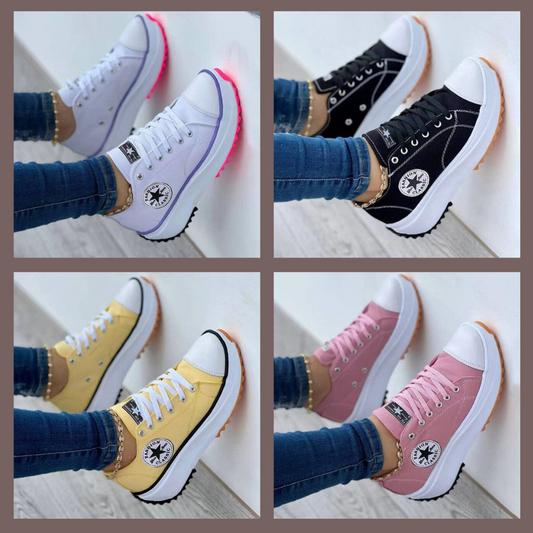 Women's Lace-Up Orthopaedic Everyday Trainers