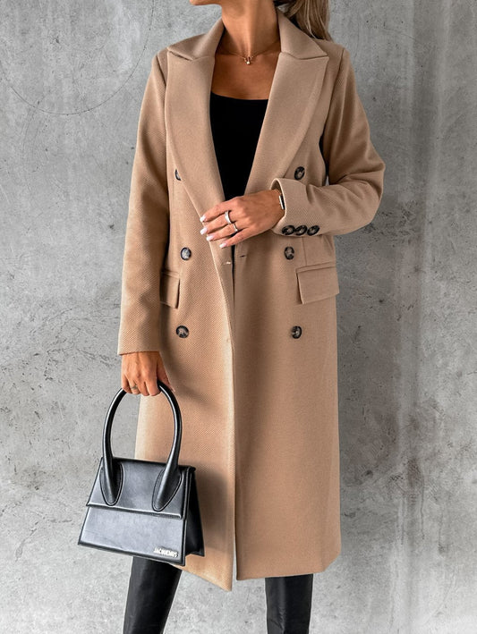 Long Fit Wool Winter Coat