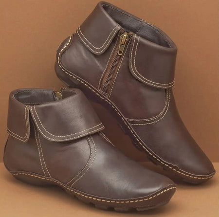Women's Vintage Style Comfort Ankle Boots