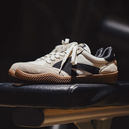 Men's Retro Suede Cushioned Sneakers