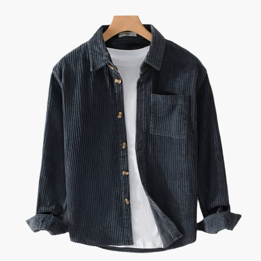 Michael Men's Corduroy Button-Up Shirt