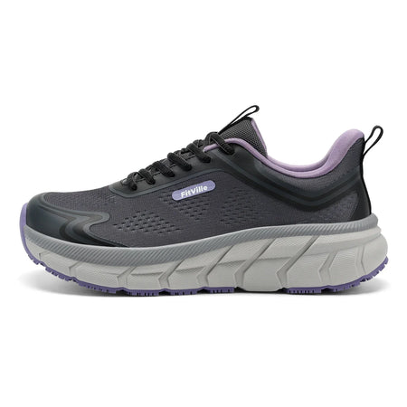 Two Tone Non-Slip Wide Toe Walking Sneakers
