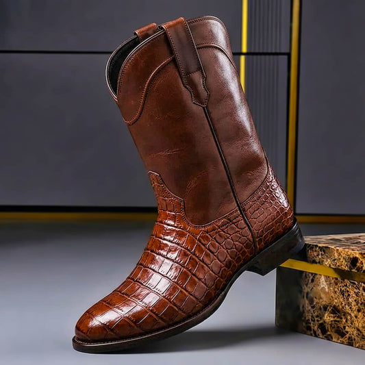 Men's Classic Vintage Leather Boots