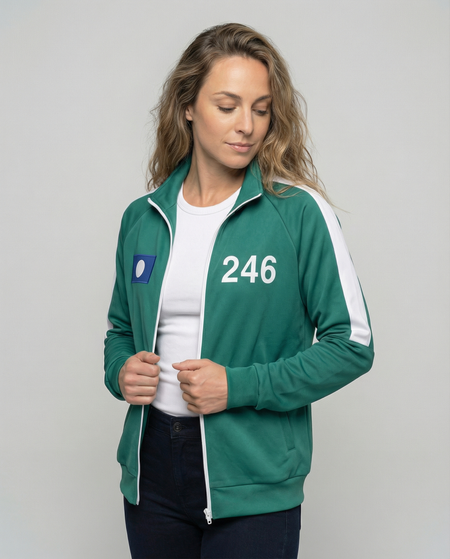 Numbered Series-Inspired Cosplay Tracksuit Set