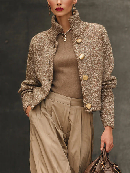 Women's Structured Knit Blazer