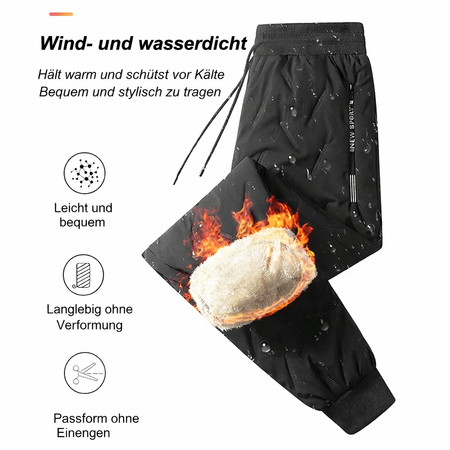 Fleece Lined Windproof Thermal Trousers