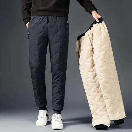 Fleece Lined Windproof Thermal Trousers