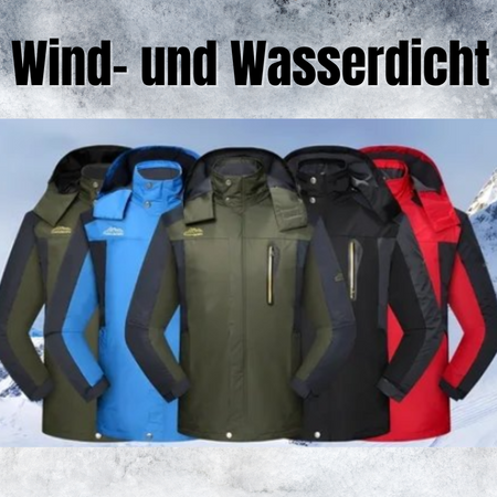 Men's Windproof Outdoor Jacket for Hiking and Cycling