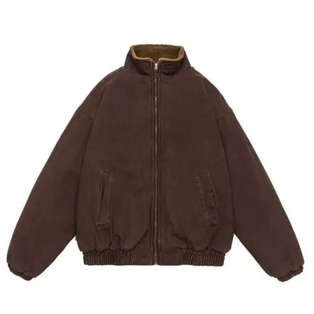 Men's Full Zip Relaxed Fit Winter Jacket