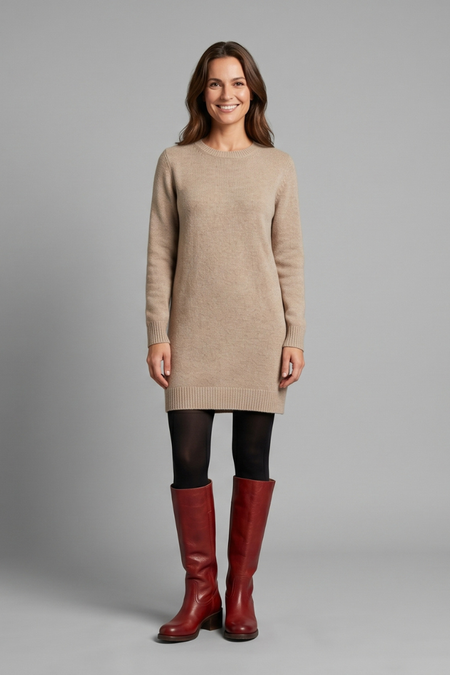 Women's Mid Calf Orthopaedic Boots with Block Heel