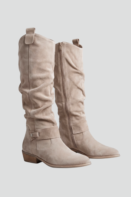 Rounded Toe Orthopedic Comfort Boots