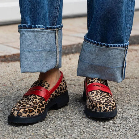 Women's Cushioned Footbed Slip-On Loafers