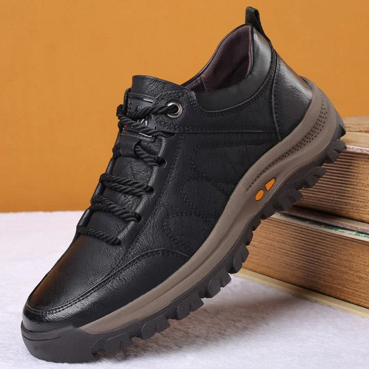 Men's Waterproof Orthopaedic Faux Leather Shoes