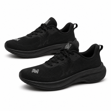 Men's Lightweight Orthopaedic Knit Trainers with Wide Toe Box