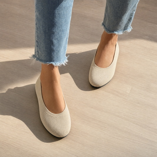 Women's Elastic Side Non Slip Orthopedic Slip On Shoes