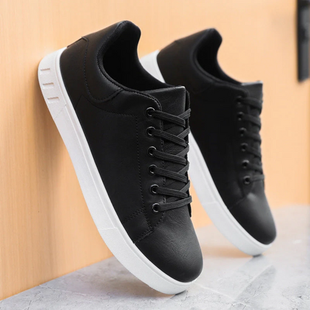 Men's Orthopaedic Low-Top Lace-Up Trainers with Arch Support