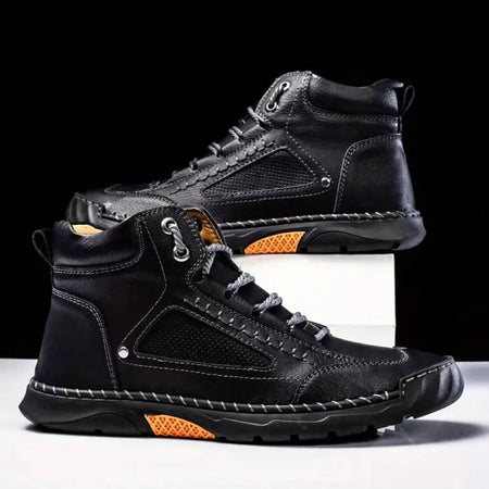 Waterproof Arch Support Lace-Up Hiking Boots