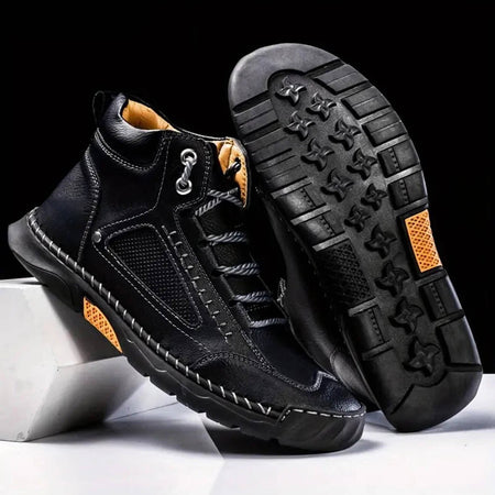 Waterproof Arch Support Lace-Up Hiking Boots