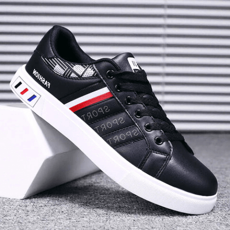 Cushioned Casual Lace-Up Sneakers