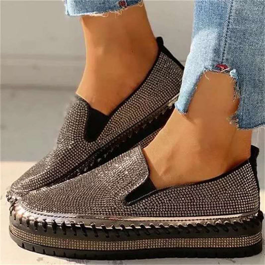 Women's Breathable Chunky Platform Trainers