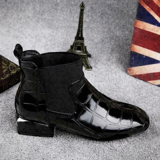 Women's Supportive Leather Comfort Boots