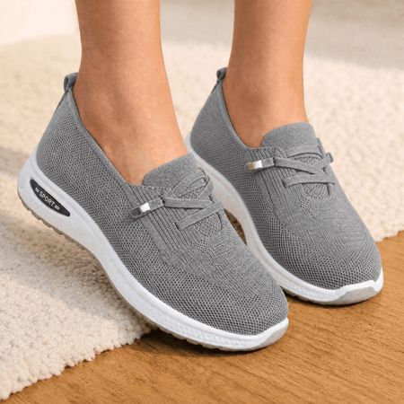 Lightweight Knit Slip-On Trainers for Women