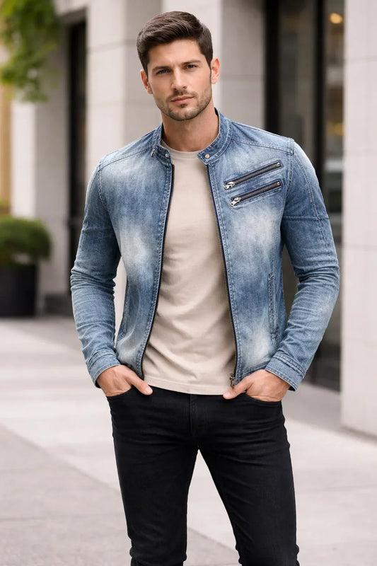 Elio - Versatile Classic Denim Jacket