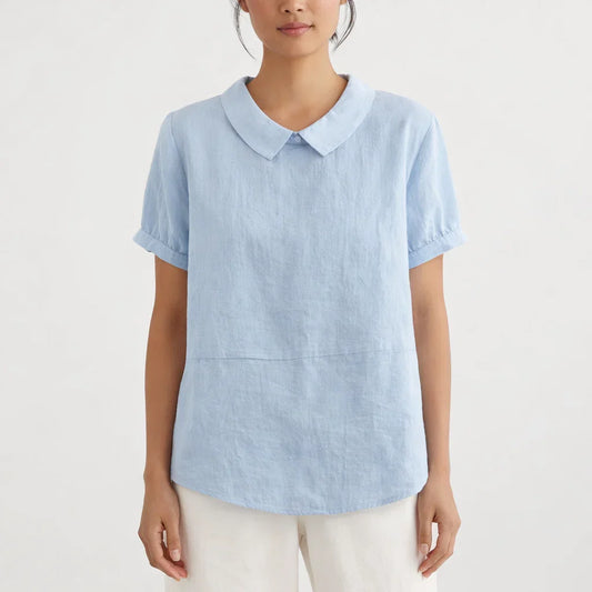 Amalie - Elegant Cotton Shirt for Special Occasions