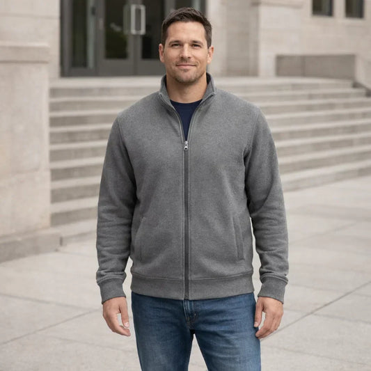 Brian Herren Spring Zip-Up Jacket for Men