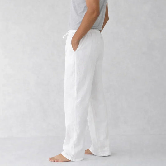 Arthur Relaxed Fit Men's Linen Pants